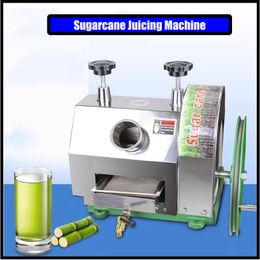 2021New smallStainless steelsugarcane juicer machine Household manual sugarcane juice Press making machine Sugarcane Juice Extractor 50kg/h