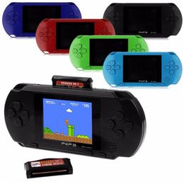 3 Inch 16 Bit PXP3 Slim Station Video Games Player Handheld Game Free Game Card Console with 150 Classic Games