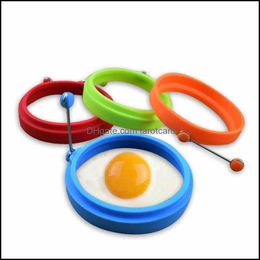 Other Kitchen Tools Kitchen, Dining & Bar Home Garden Selling Sile Egg Ring Rings Non Stick Cooking Perfect Fried Eggs Mold Or Pancake Drop