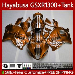 Body Kit For SUZUKI Hayabusa GSXR 1300CC 1300 CC 2002 2003 2004 2005 2006 2007 74No.134 GSX-R1300 GSX R1300 GSXR-1300 96-07 GSXR1300 Dark orange 96 97 98 99 00 01 Fairings