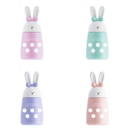 10oz Vacuum Flask Rabbit Thermo Cup Double Wall Stainless Steel Cartoon Cute Bunny Thermal Vacuum Flask