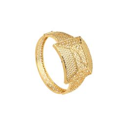 Dubai Gold Bracelets African Middle East Bangles Ethiopian Jewelry For Women Men