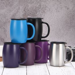 With handle eggs shape cup 304 stainless steel Egg cups U-shaped egg-cup Portable Insulated Mug T9I001083
