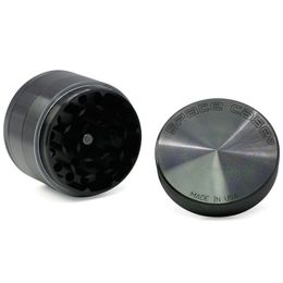 Space Case Herb Grinder 55mm 63mm Spacecase Cigarette Tobacco Dry Herbal 4 Layer Parts Aluminium Alloy Metal Grinders Smoking DHL