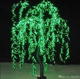 LED Christmas Light Willow Tree Light 960pcs LEDs 6ft/1.8M 2m 1152pcs led Height 110VAC/220VAC Rainproof Outdoor Usage