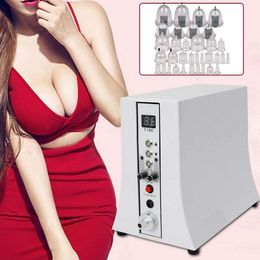 Portable Slim Equipment Vacuum Cavitation Lifting Vibrating Cups Buttocks Breast Enhancement Cavitation Machine Body Slimming Breast Enhance Machine