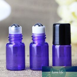 HOttest Sale 1800sets/lot 2ML Purple Mini Glass Bottles, 2CC Roll On Sample Vial,Small Essential Oil Bottles BY DHL Free Shipping