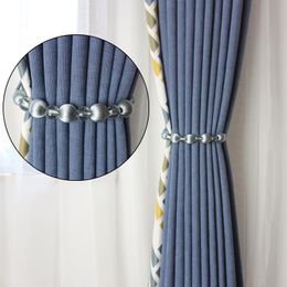 1pc Bead Elegant Curtain Tieback Decorative Buckle Holdbacks Home Accessory Strap 1pc Bead Big Best H jllZAW