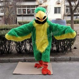 Halloween Parrot Mascot Costume Top quality Cartoon Anime theme character Adults Size Christmas Carnival Birthday Party Outdoor Outfit