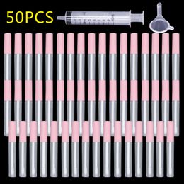 50 pcs Three Colors Refillable Lip Gloss Tubes 2.5ML Grade Clear Plastic Empty Make up DIY Lip Gloss Containers Make up Tools 201014