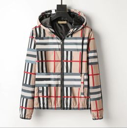 22ss Fashion designer Mens Jacket Spring Autumn Outwear Windbreaker Zipper clothes Jackets Coat Outside can Sport Size M-3XL