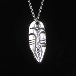 Fashion 40*15mm Egyptian Pharaohs Pendant Necklace Link Chain For Female Choker Necklace Creative Jewellery party Gift