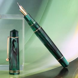 Resin Fountain Pen No. 6 BOCK Nib with Converter Germany Imported Colourful Office School Stationery Gift Y200709
