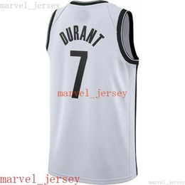 Custom Stitched Kevin Durant #7 White 2019-20 Swingman Jersey XS-6XL Mens Throwbacks Basketball jerseys Cheap Men Women Youth