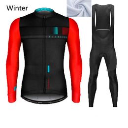 2020 new winter warm wool long-sleeved cycling jersey ropa ciclismo professional team cycling jersey mountain bike men's suit