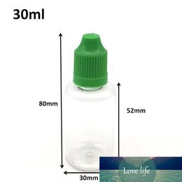 5pcs Empty 30ml Plastic Bottle Eye Drop Bottle With Childproof Cap