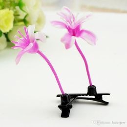 Hairpin Korean Lovely Novelty Plants headwear bud antenna hairpins Lucky grass bean Beautifully hair pins Hair jewelry