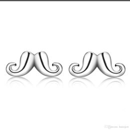 simple earrings female versio leaves plated white gold ear Jewellery manufacturers wholesale stud special earring