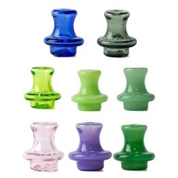 Newest Coloured Heady Carb Caps Bevelled Edge For Quartz Banger Nail Dab Rigs For Qaurtz Banger Nails Smoking Accessories LF02