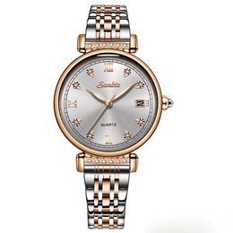 Lady Diamond Watches Luxury Designer Creative Design Steel Women WristWatch Waterproof Clock Quartz Watch Womens Relogio Feminino