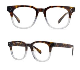 Men Optical Glasses Frame Brand Designer Eyewear Retro Square Eyeglass Women Myopia Glasses Frames for Prescription Lens Eyeglasses with Case