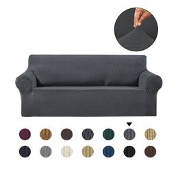 Stretch Sofa Cover for Living Room Elastic Sofa Slipcover Sectional Couch Cover For Sofas Furniture Protector 1/2/3/4 Seater 201222