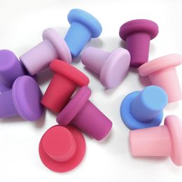 Wine Stoppers Silicone Drinkware Lid Bottle stopper Round Cap Beverage 3.5CM 122593