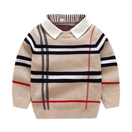 Winter Boys Sweatershirt Autunno Maglione Cappotto Giacca per Toddle Baby Boy Maglione 2 3 4 5 6 7 Anni Ragazzi Vestiti