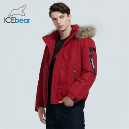 ICEbear New Winter Men's Coat Fashion Men's Clothing Hooded Jacket Brand Apparel MWD19626I 201023