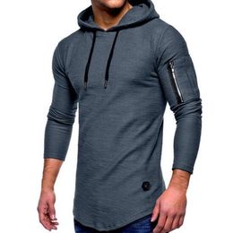 Men tshirt long sleeve Autumn Winter Casual Zipper T-shirt Solid Pullover Sweatshirt men shirt hoodie Coats Outerwear Shirt O.4 201203