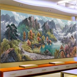 Full Round Drill Landscape painting 5D DIY Diamond Painting 3D Embroidery Cross Stitch 5D Home Decor Gift landscape painting 201112