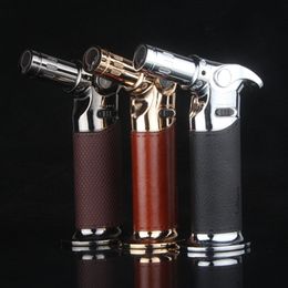 Kitchen Outdoor BBQ Lighter Gas Jet Lighters Butane Cigarette 1300 C Spray Gun Cigar Windproof LIGHTER