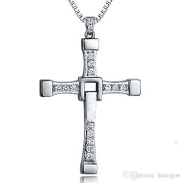 Pretty Necklace For Men Fast and Tourette Dominic Toretto Cross Cross Beautifully Pendant Men Necklaces