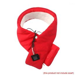 Heating Scarf Carbon Fibre USB Film Clothes Electric 7*24cm Silicone Switch Three-Spee Cycling Caps & Masks