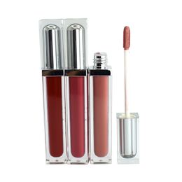 Глянцевая губ Lipgloss Покупатель Частный лейбл Долговечная обнаженная глянцевая увлажняющая матовая жидкая помада сделана все натуральные ингредиенты Новый продукт DIY