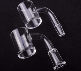 2020 Real USA Gavel Flat Top Quartz Banger 4mm Bottom XL 10mm 14mm 18mm Quarts Bangers Nails For Bong Dab Rigs