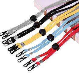 20pcs Ship Face Mask Adjustable Lanyard Extension Handy Convenient Windproof Rope Rest Ear Holder Neck String Hat Lanyard Party