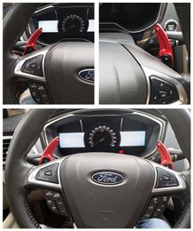 For Ford new Mondeo Edge Taurus Steering wheel shift paddles modified interior car accessories