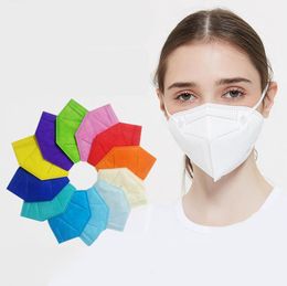 kn95 masks Factory 95% Filter face mask adult black white Activated Carbon Breathing Respirator 5 layer facemask