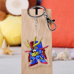 Mobile Suit Gundam SEED Acrylic Keychain Japanese Anime Peripheral Gundam Transparent Pendant