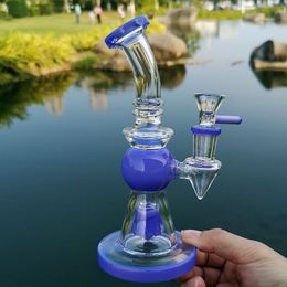 Pyramid Design Heady Glass Bongs With Showerhead Percolator Bong Oil Rigs Short Nect Mouthpiece Water Pipes 14mm Joint Dab Rig Pipe XL2752