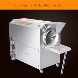 Horizontal Nuts Roasting Machine For Cashew Nuts Peanuts Macadamia Commercial Stainless Steel Nut Baking Machine 220V