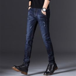 Spring New Arrival Stylish Jeans For Men Discount Top Quality Causal Straight Long Pants 201120