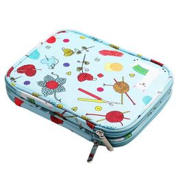Sewing Notions & Tools Empty Knitting Needles Case Travel Storage Organizer Bag For Circular And Accessories Kit Bag1