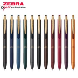 Japan ZEBRA Limited Sarasa Grand Retro Metal Pole Gel Pen JJ15 Upgraded Version JJ56 Frosted Metal Pole Press Pen 201202