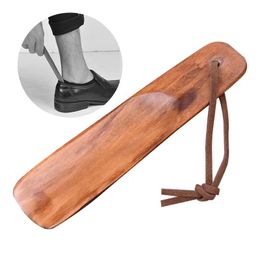 Other Household Sundries Wooden Shoehorn Household Daily Use Environmental Protection Shoe Wearer Households Utility Tool WH0309