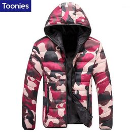 Men's Down & Parkas Wholesale- Winter Jacket Parka Men Camouflage Doudoune Homme Hiver Marque Fashion Coat Brand Clothing Abrigos Hombres In