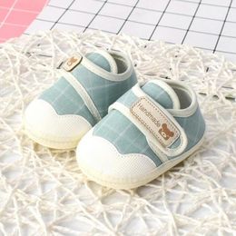 First Walkers Brand Baby Boy Shoes Infant Tenis Born Footwear Anti-skip Soft Sole Sneakers Step Toddler Christening Gift