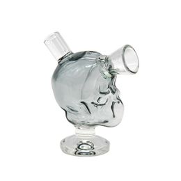 Mini Skull bong glass mini hookah Bubbler Smoking accessories Small Water Hand bowl