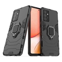 shockproof 360 Degree Rotation Ring Holder Kickstand Armor Protective Case for Samsung Galaxy A72 5G A52 A32 A42 A20S M31S M51 S20 FE CASES